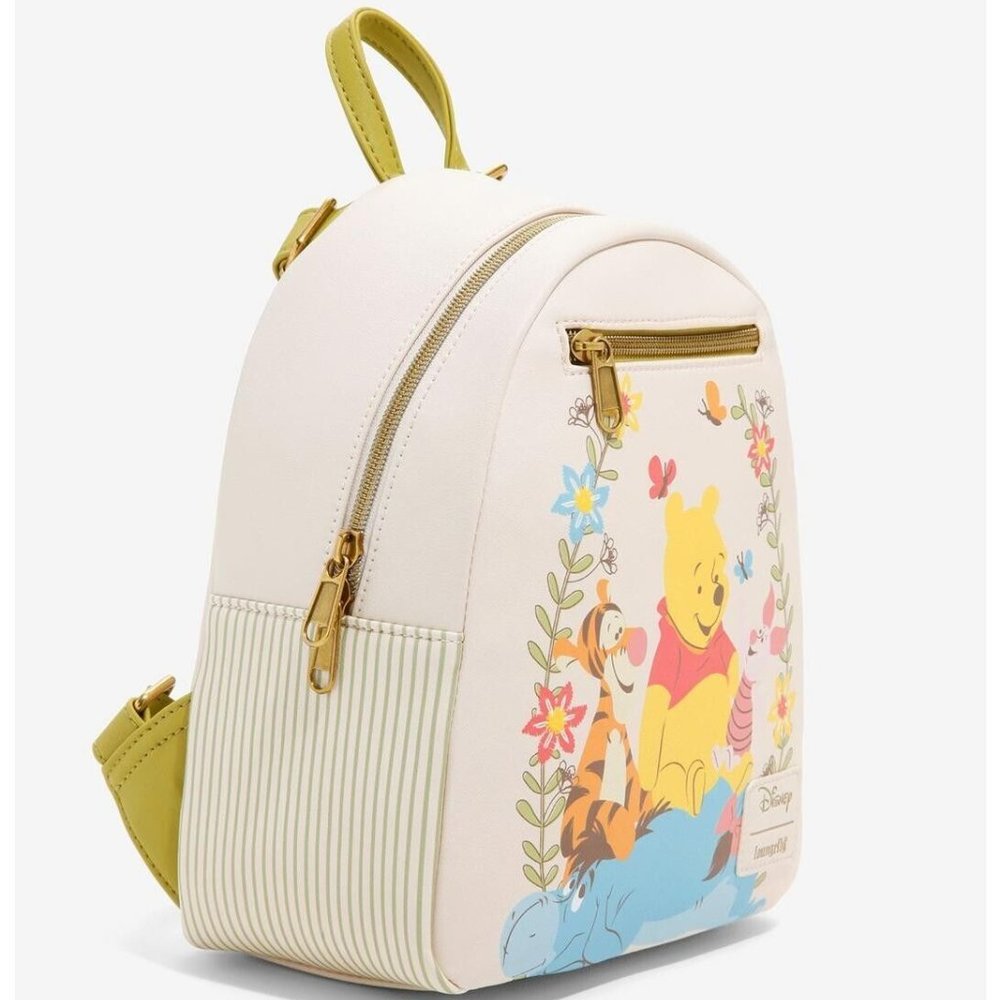 Loungefly Disney Winnie The Pooh Mini Backpack Pooh Piglet Tigger Eeyore Bag - Picture 2 of 8